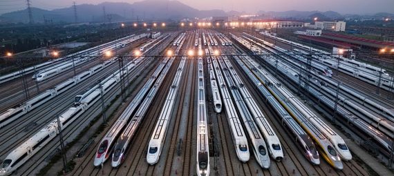 Traveling around China by train